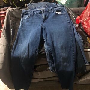 Old Navy Dark Blue Skinny Jeans